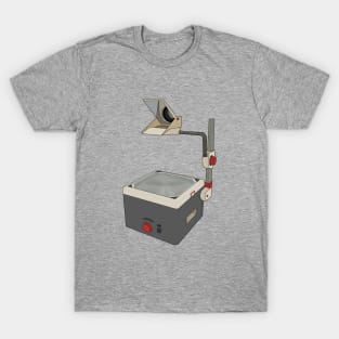 OHP 80s 90s Overhead Projector T-Shirt